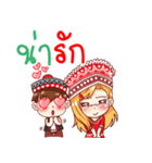 Noom doi tao and Sao doi pui (V.Thai)（個別スタンプ：36）