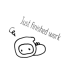 ninja in english（個別スタンプ：6）