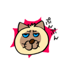 シャム猫シャミーと愉快な仲間達（個別スタンプ：2）