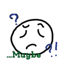 英語で語る私たちの日常（個別スタンプ：20）