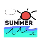 英語で語る私たちの日常（個別スタンプ：33）