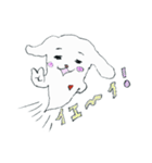 毎日使えるキュートなふわイヌちゃん（個別スタンプ：37）