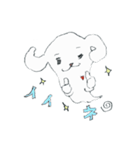 毎日使えるキュートなふわイヌちゃん（個別スタンプ：39）
