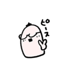 white old man（個別スタンプ：24）