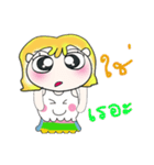 Hello my name is LaLaLa..^^（個別スタンプ：10）