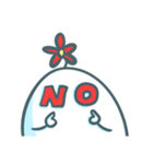 不明生物ㄟ(￣▽￣ㄟ)（個別スタンプ：4）