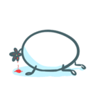 不明生物ㄟ(￣▽￣ㄟ)（個別スタンプ：5）
