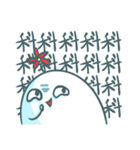 不明生物ㄟ(￣▽￣ㄟ)（個別スタンプ：22）