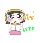 Hi！！！ My name is LaLa. ^_^（個別スタンプ：10）