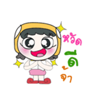 Hi！！！ My name is LaLa. ^_^（個別スタンプ：40）