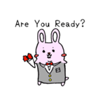 Usagoro (English Ver.)（個別スタンプ：5）