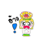 ..My name is LaLaLa..^_^（個別スタンプ：28）