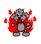 pet pet chef - uno dog ＆ babies（個別スタンプ：14）