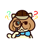 pet pet chef - uno dog ＆ babies（個別スタンプ：31）
