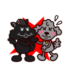 pet pet chef - uno dog ＆ babies（個別スタンプ：36）