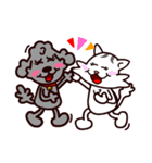 pet pet chef - uno dog ＆ babies（個別スタンプ：40）