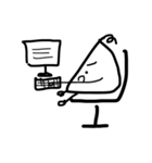 just triangle.（個別スタンプ：15）