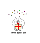 にゃんことうさぎ、時々くま（個別スタンプ：30）