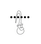 high hat hippo（個別スタンプ：6）