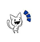 Ghost white cat（個別スタンプ：20）