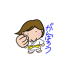 ももふみ①（個別スタンプ：15）