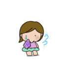 ももふみ①（個別スタンプ：27）