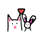 catty bunny（個別スタンプ：8）