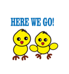 A lovely yellow bird's day（個別スタンプ：4）