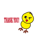 A lovely yellow bird's day（個別スタンプ：8）