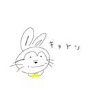 気味の悪いうさぎちゃんスタンプ（個別スタンプ：16）