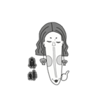 People too long（個別スタンプ：14）
