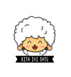 Ovis Sheep - Joyful Sheep（個別スタンプ：3）