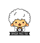 Ovis Sheep - Joyful Sheep（個別スタンプ：7）