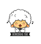 Ovis Sheep - Joyful Sheep（個別スタンプ：14）