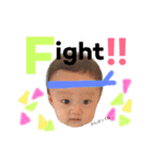 あお〜①（個別スタンプ：9）