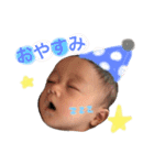あお〜①（個別スタンプ：24）
