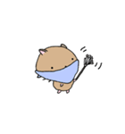 もも丸 家事スタンプ（個別スタンプ：5）