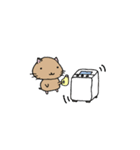 もも丸 家事スタンプ（個別スタンプ：6）