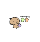 もも丸 家事スタンプ（個別スタンプ：7）