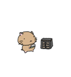 もも丸 家事スタンプ（個別スタンプ：9）