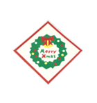 クリスマスカード。（個別スタンプ：5）