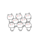 しろくまのしろ（個別スタンプ：34）