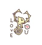 Little dinosaur tail（個別スタンプ：29）