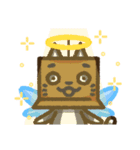 Carton Cat has a poker face（個別スタンプ：4）