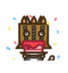 Carton Cat has a poker face（個別スタンプ：19）