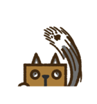 Carton Cat has a poker face（個別スタンプ：20）