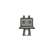 Carton Cat has a poker face（個別スタンプ：24）