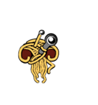The Fantastic Floating Fettuccini（個別スタンプ：4）
