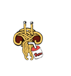 The Fantastic Floating Fettuccini（個別スタンプ：5）