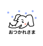 simple a greeting（個別スタンプ：1）